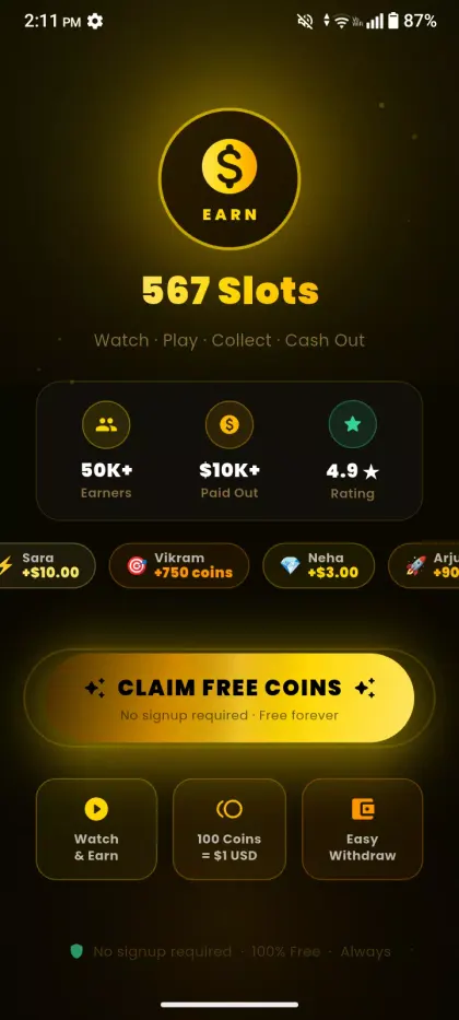 567 Slots screenshot 1
