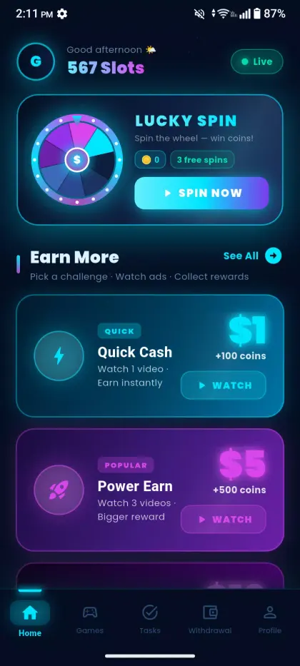 567 Slots screenshot 2