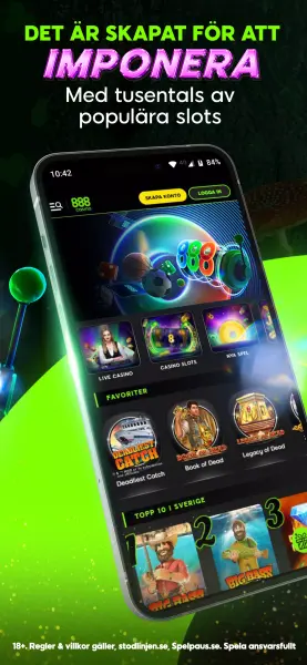 888casino Svenska Casino Spel screenshot 2