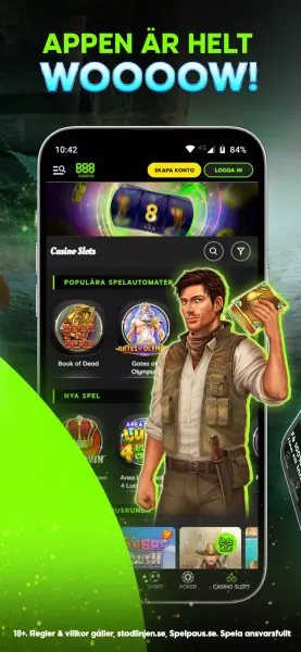 888casino Svenska Casino Spel screenshot 4