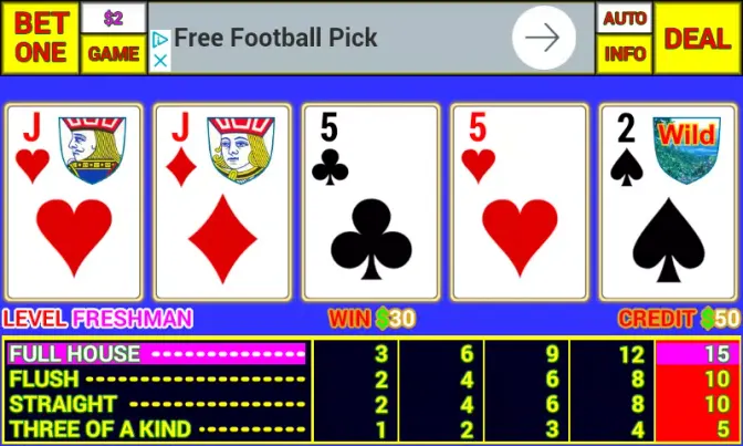 Ax Video Poker screenshot 2