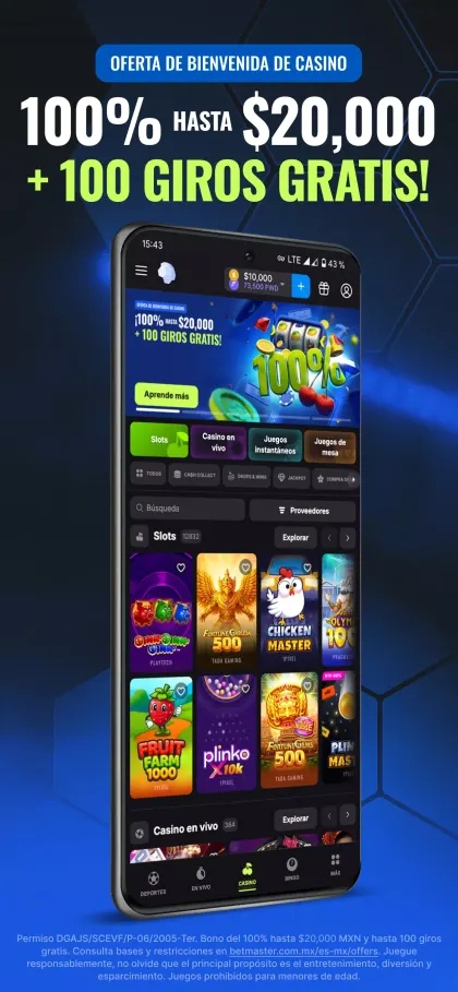 Betmaster Casino En Vivo screenshot 1