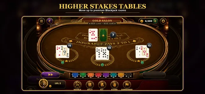 Blackjack 21: Casino Card Game screenshot 6