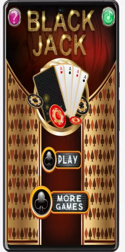 Blackjack : Offline 21 Game screenshot 1