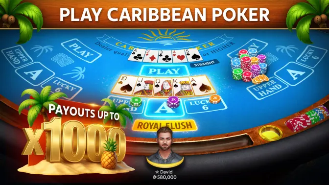 Caribbean Poker by Pokerist screenshot 1