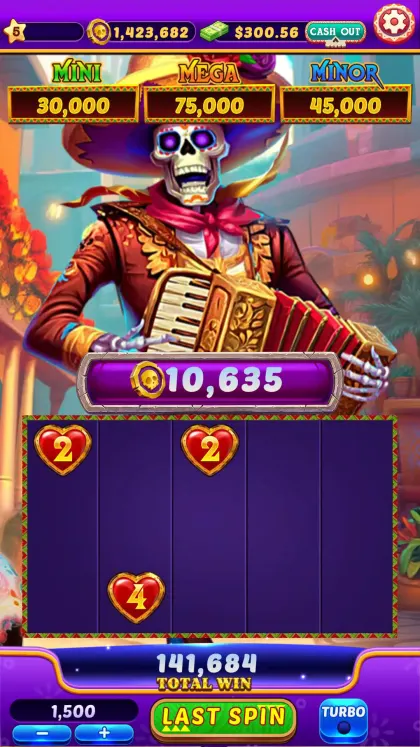Dead and Love slots screenshot 4