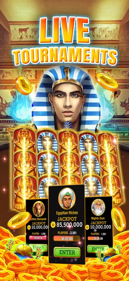 Egyptian Queen Casino Slots! screenshot 4