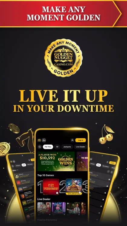 Golden Nugget Online Casino screenshot 1