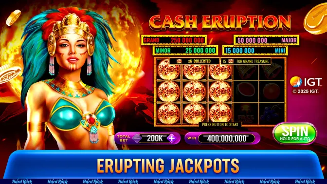 Hard Rock Jackpot Planet screenshot 2