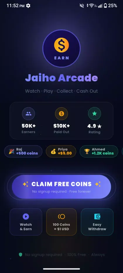 Jaiho Arcade screenshot 1