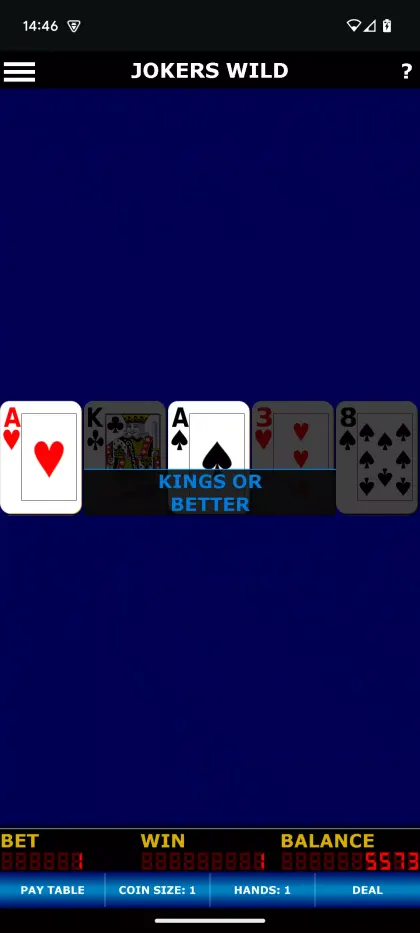 Joker Wild Video Poker screenshot 4