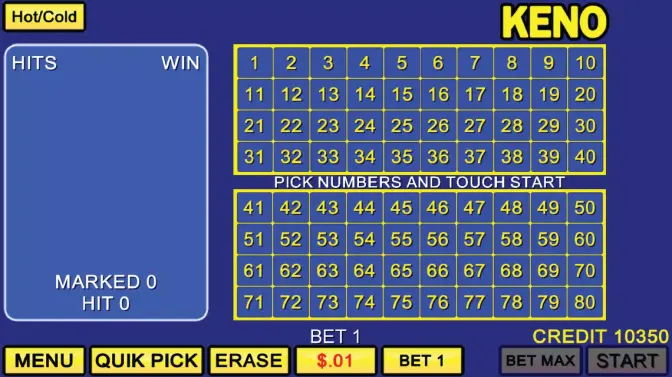 Keno Games - Vegas Casino Pro screenshot 4