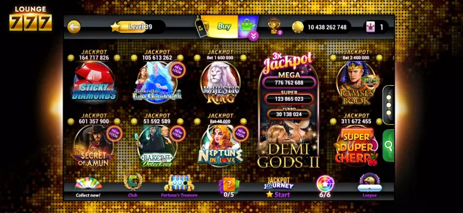 Lounge777 Online Casino screenshot 1