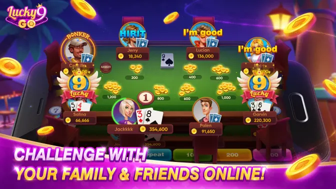 Lucky 9 Go Fun Card Game screenshot 4
