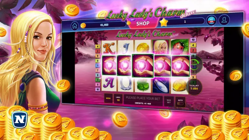Lucky Lady's Charm Deluxe Slot screenshot 3