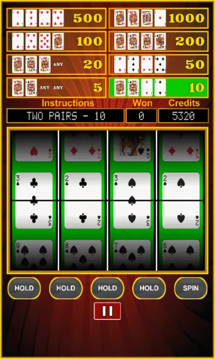 Poker Slot Machine screenshot 3