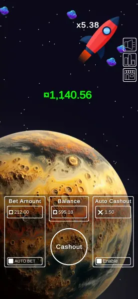 Rokett Simple Betting Game screenshot 1