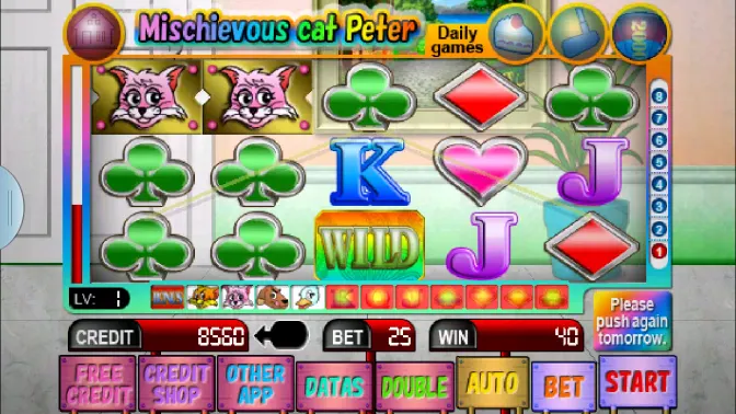 SLOT Mischievous Cat Peter screenshot 1