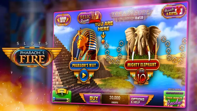 Slots - Pharaoh's Fire screenshot 1