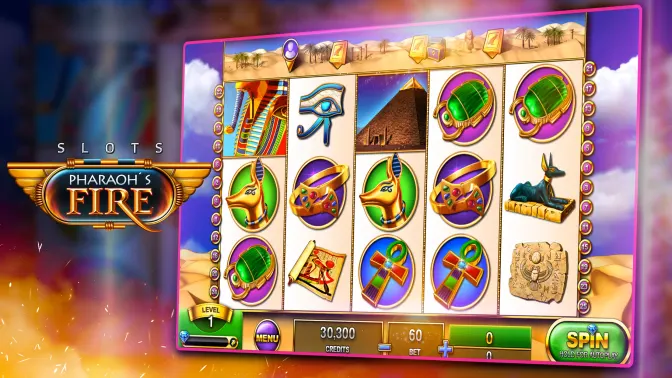 Slots - Pharaoh's Fire screenshot 2