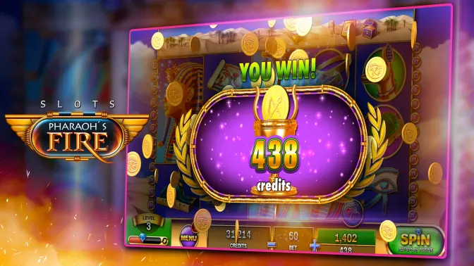 Slots - Pharaoh's Fire screenshot 3