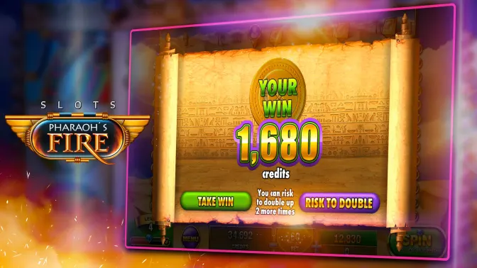 Slots - Pharaoh's Fire screenshot 4