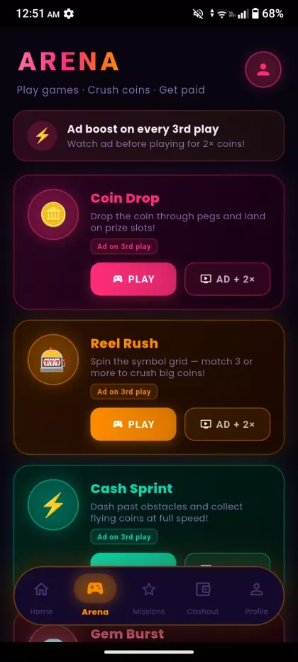 Spin Crush screenshot 3