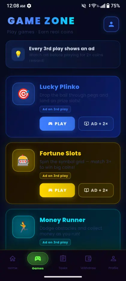 Spin Gold screenshot 3