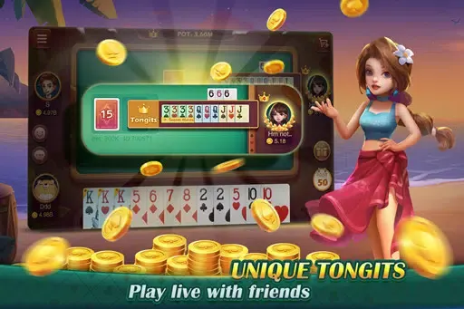 Tongits Fun Color Game, Pusoy screenshot 1