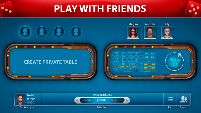 Vegas Craps by Pokerist screenshot 4