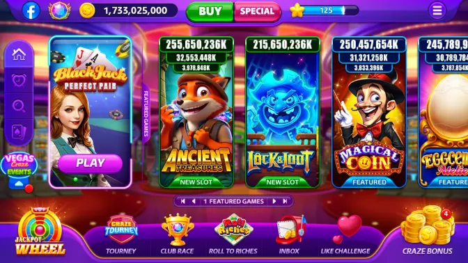 Vegas Craze Casino screenshot 1