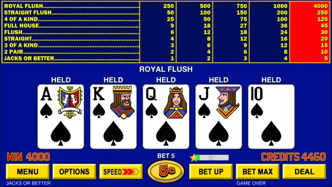 Video Poker ™ - Classic Games screenshot 6