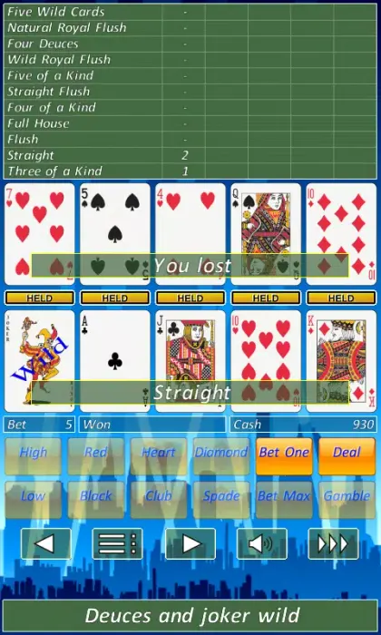 Video Poker Slot Machine screenshot 4